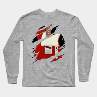 Red Telecaster Soul Long Sleeve T-Shirt